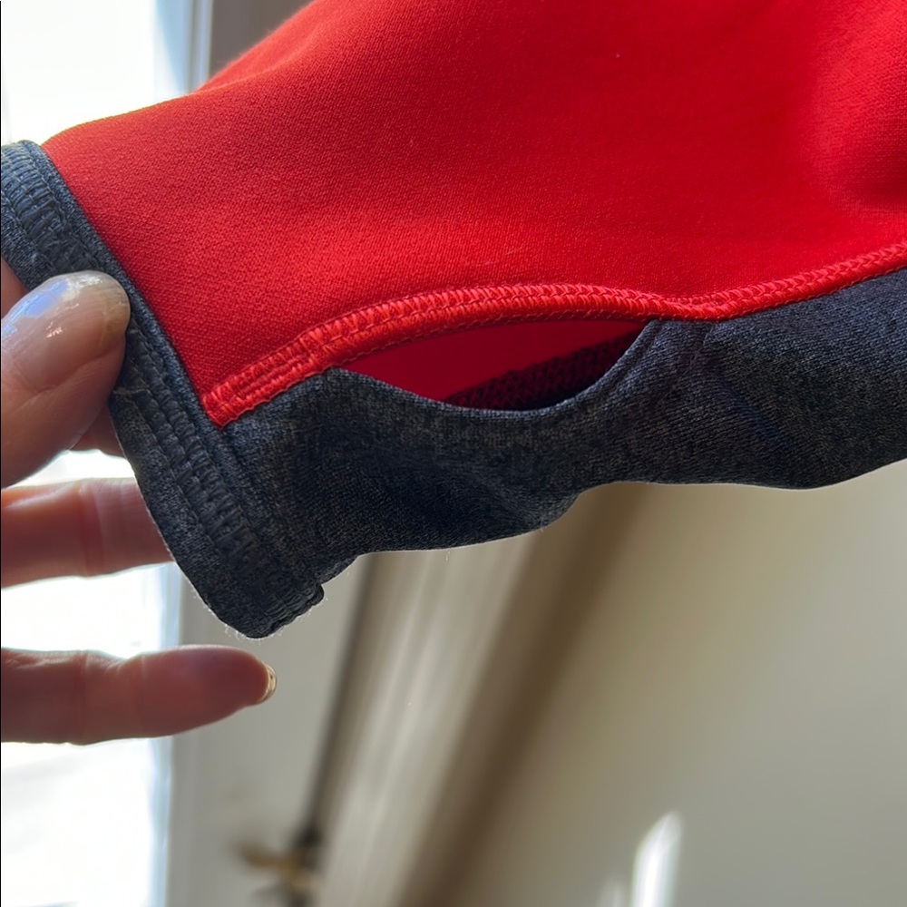 The North Face Performance Jacket Red And Gray - image 5